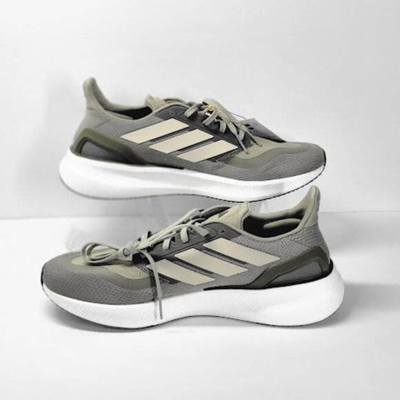 ADIDAS MEN\'S pureboost 5 running shoes olive strata Size 13  NEW main image 5